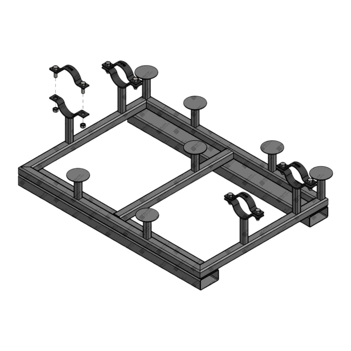 Skid, Manifold, Frame, MANDC0425, MANDC0426, MANDC0427, MANDC0428